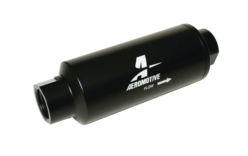 Aeromotive Marine AN-12 Fuel Filter - 100 Micron - SS Element - Rowdy Warehouse 