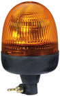 Hella Rota Compact 12V Amber Lens Beacon w/ Flexible Pole Mount - Rowdy Warehouse 