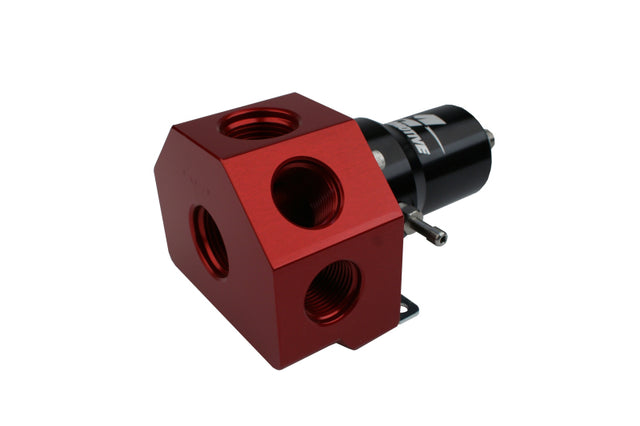 Aeromotive Regulator - 30-120 PSI - .500 Valve - 4x AN-08 and AN-10 inlets / AN-10 Bypass - Rowdy Warehouse 