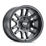 Dirty Life 9310 Canyon 17x9 / 6x139.7 BP / -12mm Offset / 106mm Hub Matte Black Wheel - Rowdy Warehouse 