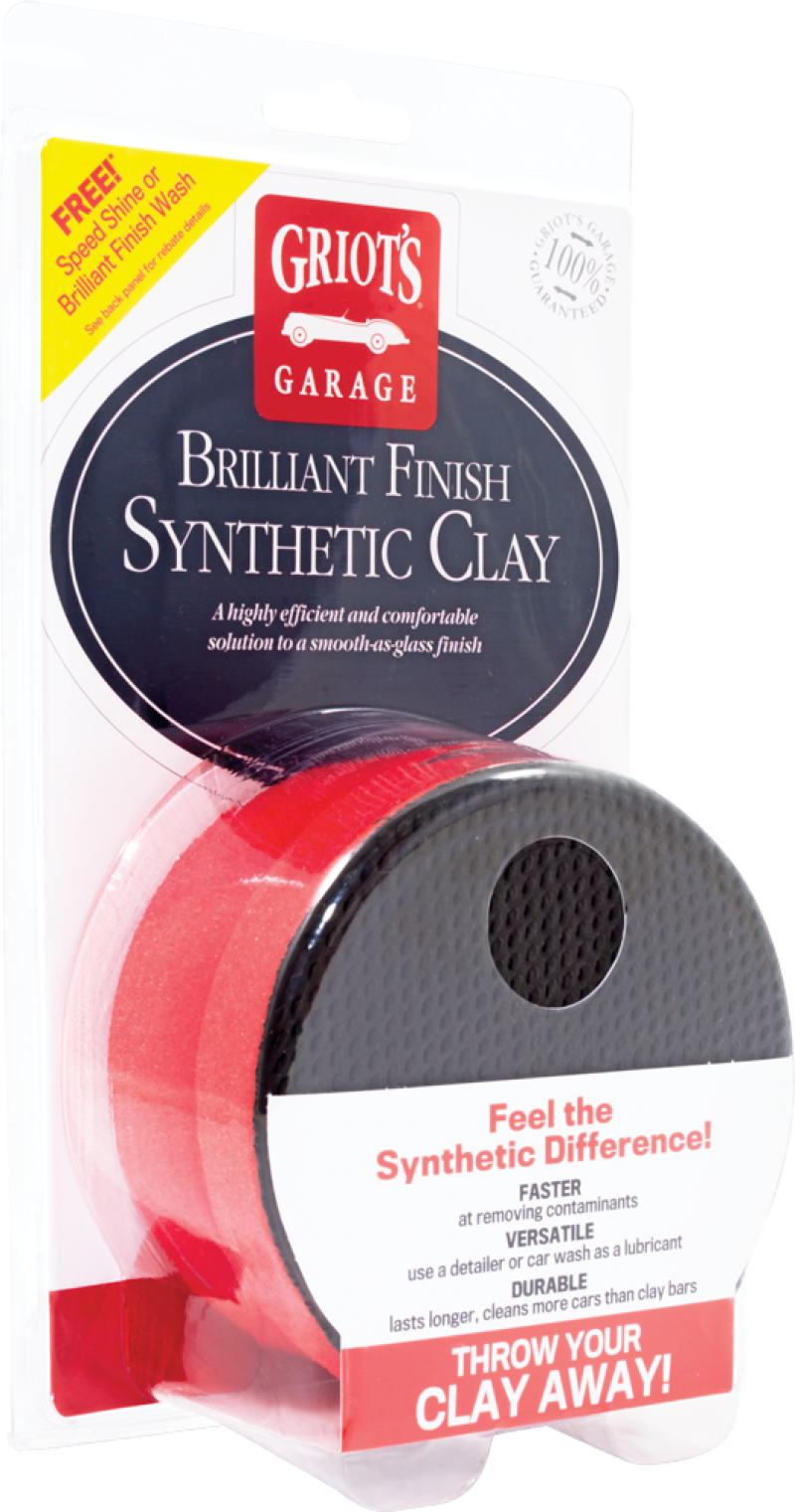 Griots Garage Brilliant Finish Synthetic Clay - Rowdy Warehouse 