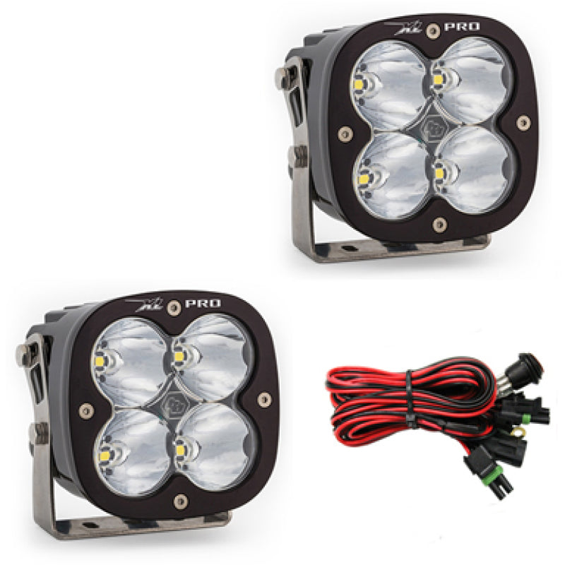 Baja Designs XL Pro Series High Speed Spot Pattern Pair LED Light Pods - Rowdy Warehouse 