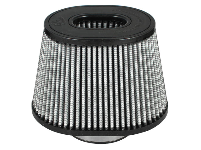 aFe MagnumFLOW Pro Dry S Air Filters 4F x (9x6-1/2)B x (6-3/4x5-1/2)T (INV) x 6-1/8 H in - Rowdy Warehouse 