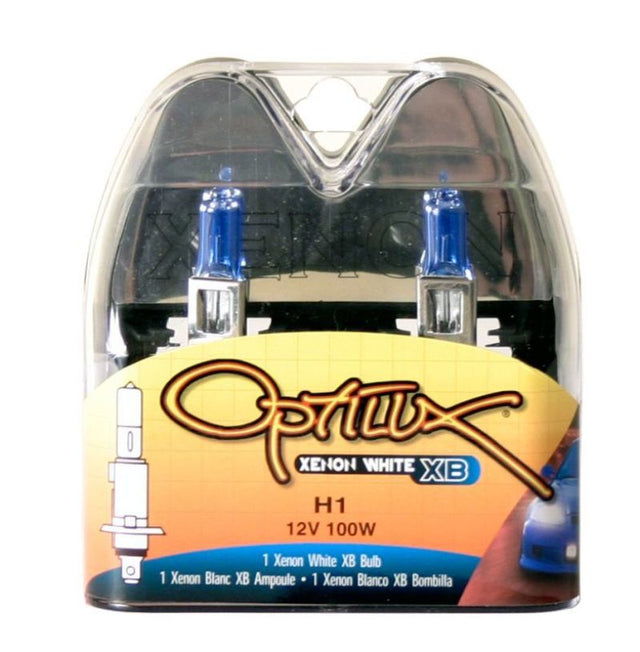 Hella Optilux H1 100W XB Extreme White Bulbs (Pair) - Rowdy Warehouse 