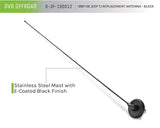 DV8 Offroad 1997-06 Jeep TJ Replacement Antenna Black