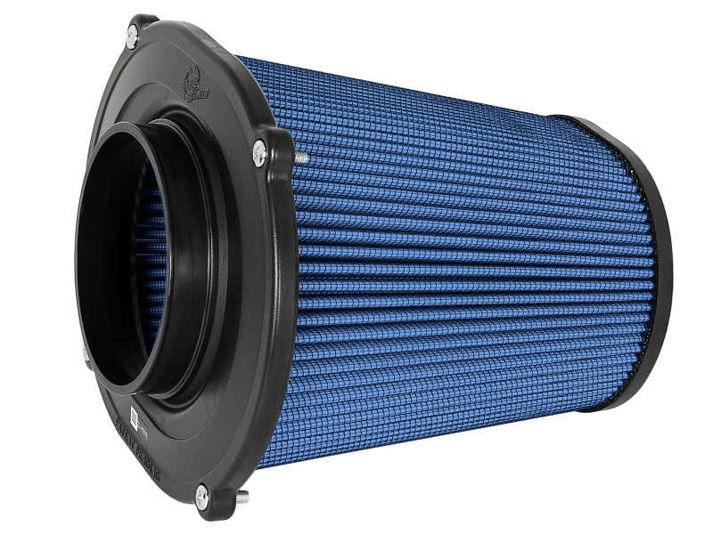 aFe Quantum Pro-5 R Air Filter Inverted Top - 5in Flange x 9in Height - Oiled P5R - Rowdy Warehouse 