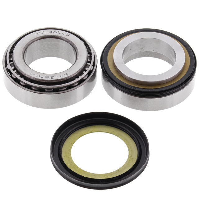 All Balls Racing 09-11 Yamaha TMAX XP500 Steering Bearing Kit - Rowdy Warehouse 