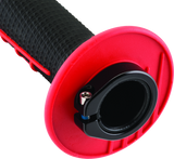 ProTaper Clamp-On 1/2 Waffle Grip - Red/Black