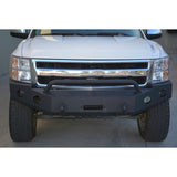 DV8 Offroad 07-13 Chevrolet Silverado 1500 Front Bumper - Black Powdercoat