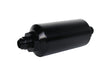 Aeromotive In-Line Filter - (AN -8 Male) 10 Micron Fabric Element Bright Dip Black Finish - Rowdy Warehouse 