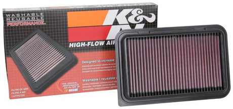 K&N 2017 Suzuki Swift V L3-1.2L F/I Replacement Drop In Air Filter - Rowdy Warehouse 