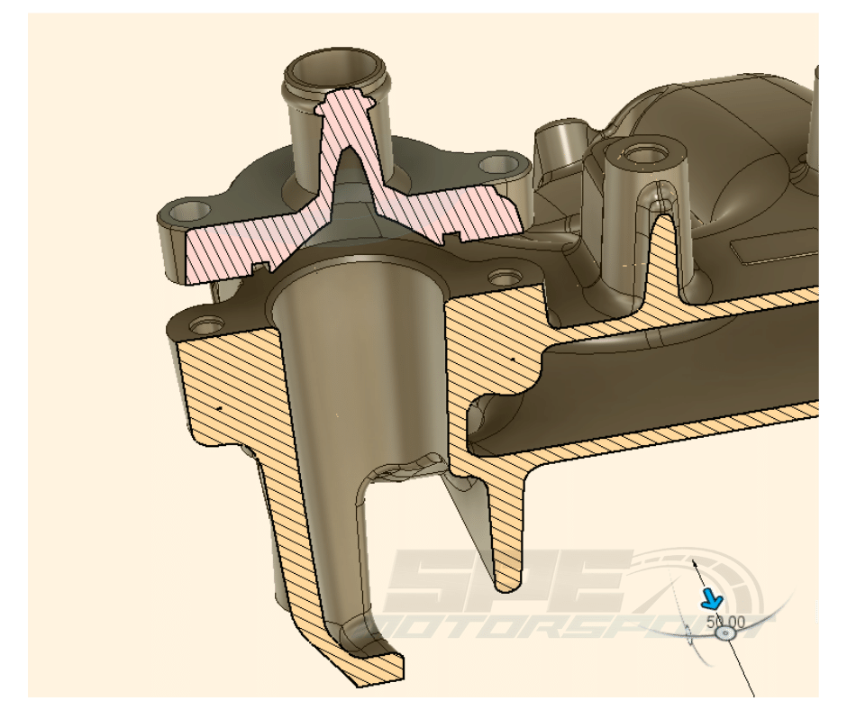 SPE CCV Internal Catch Can CAD image