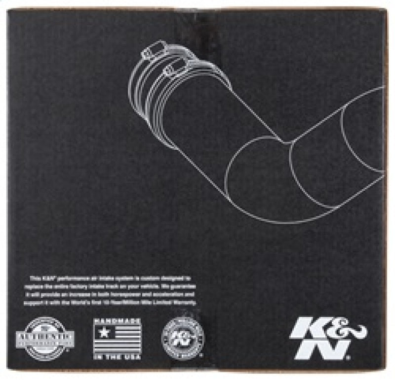 K&N 10-13 Chevy Camaro 6.2L V8 Black Performance Intake Kit