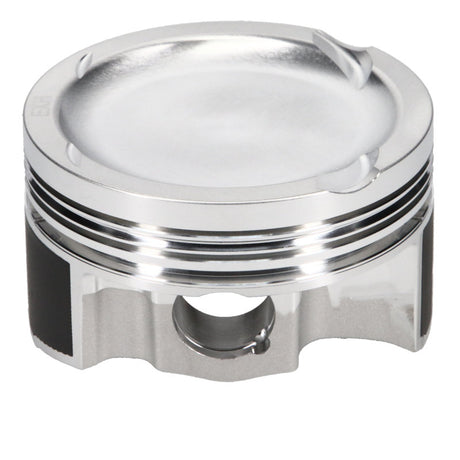 JE Pistons VW TSI 2.0 Turbo 83mm Bore +.50mm Oversize 9.6:1 CR -7.8cc Dish Piston (Set of 4) - Rowdy Warehouse 