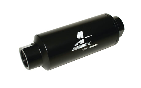 Aeromotive In-Line Filter - (AN-12 ORB) 10 Micron Microglass Element - Rowdy Warehouse 