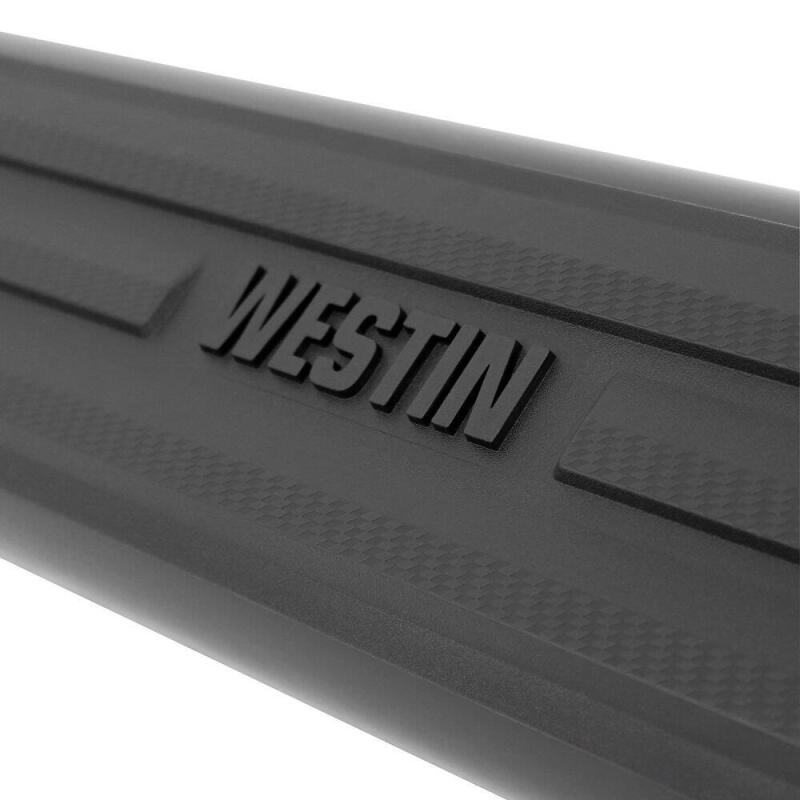 Westin Premier 6 in Oval Side Bar - Mild Steel 85 in - Black