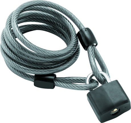 Bully Lock Cable w/ Padlock - 10mm - Rowdy Warehouse 