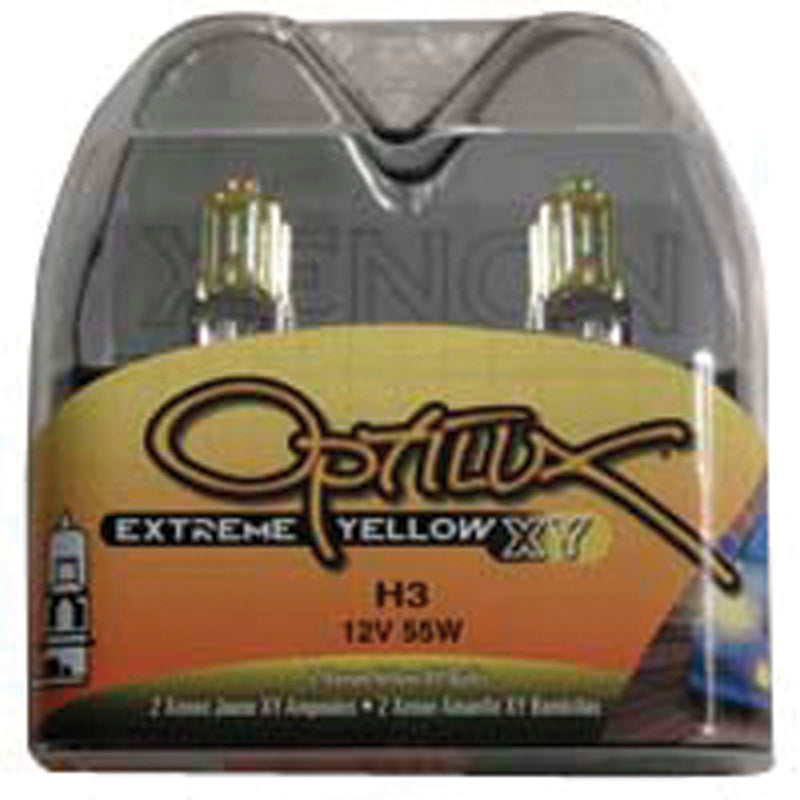 Hella Optilux H3 12V/55W XY Extreme Yellow Bulb - Rowdy Warehouse 