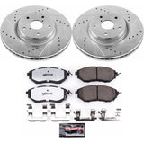 Power Stop 06-07 Subaru B9 Tribeca Front Z26 Street Warrior Brake Kit