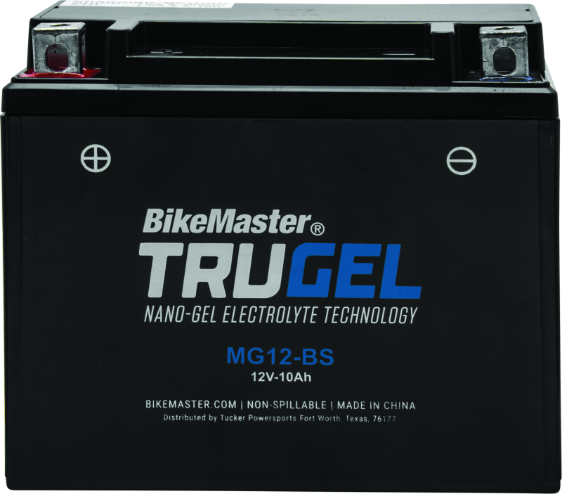 BikeMaster Trugel Battery MG12-BS - Rowdy Warehouse 