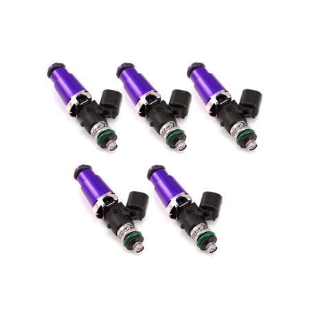 Injector Dynamics ID1050X Injectors 14 mm (Purple) Adaptors (Set of 5) - Rowdy Warehouse 