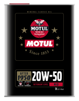 Motul 20W50 Classic Performance Oil - 10x2L