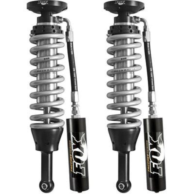 Fox 2005+ Toyota Tacoma 4WD / 2WD 2.5 Factory Series 5.8in R/R Front Coilover Set / 4-6in Lift - Rowdy Warehouse 