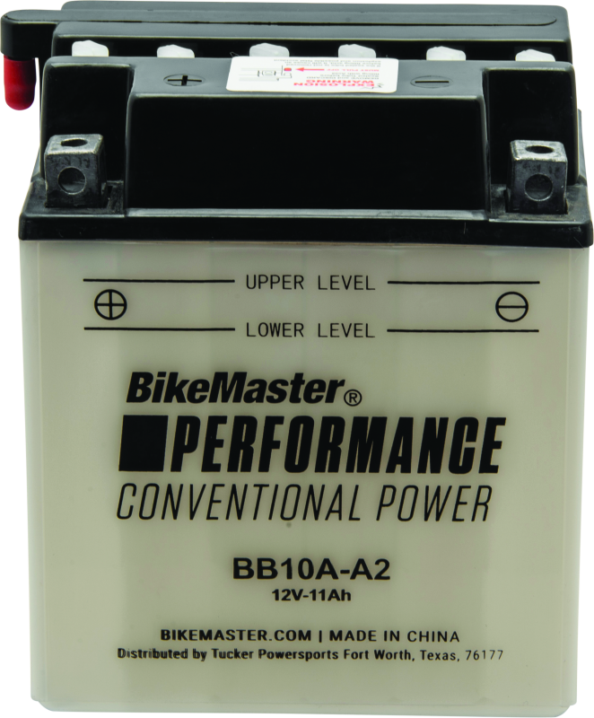 BikeMaster BB10A-A2 Battery - Rowdy Warehouse 