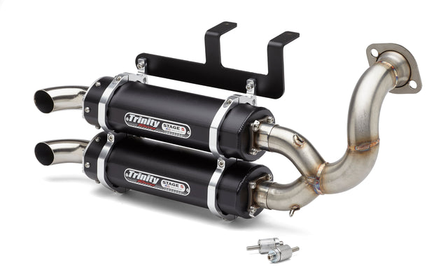 RZR GENERAL XP 1000 EXHAUST - SLIP ON - Rowdy Warehouse 