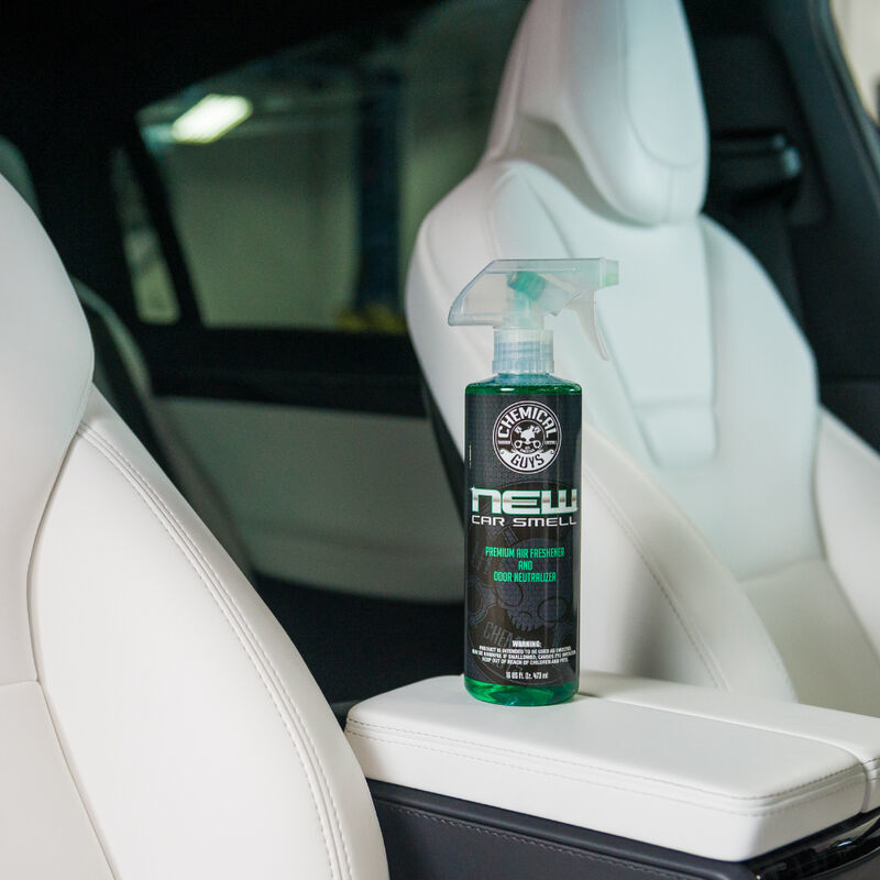 Chemical Guys New Car Smell Air Freshener & Odor Eliminator - 16oz - Rowdy Warehouse 