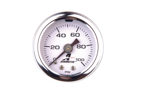 Aeromotive 0-100 PSI Fuel Pressure Gauge - Rowdy Warehouse 