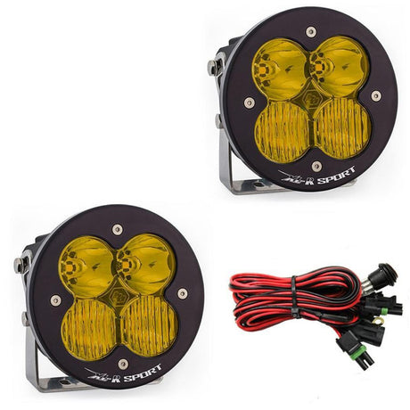 Baja Designs XL-R Sport LED Auxiliary Light Pod Pair (Driving/Combo) (Amber) - Rowdy Warehouse 