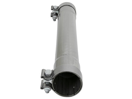 aFe MACH Force-Xp 409 SS Muffler Pipe 2.5in. Inlet/Outlet / 14in. Body / 20in. Length - Rowdy Warehouse 