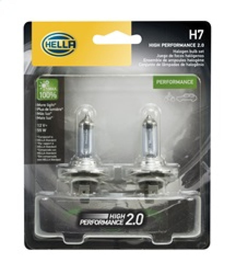 Hella H7 12V 55W PX26D HP 2.0 Halogen Bulbs - Rowdy Warehouse 