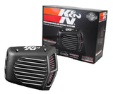 K&N Street Metal Intake System for 01-16 Harley Davidson Softail/Dyna - Shaker Black