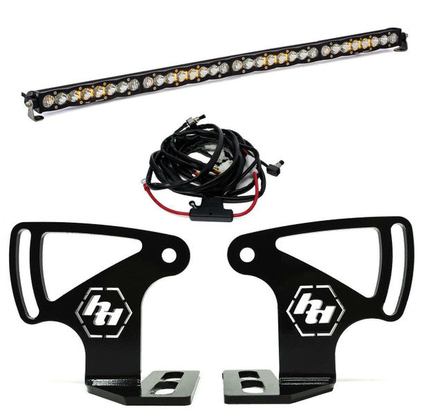 Baja Designs Textron/Arctic Cat S8 Roof Mount Light Bar Kit (40") - Rowdy Warehouse 