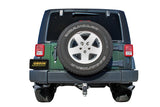 Gibson 07-17 Jeep Wrangler JK Sport 3.8L 2.5in Cat-Back Dual Extreme Exhaust - Black Elite (Ceramic)