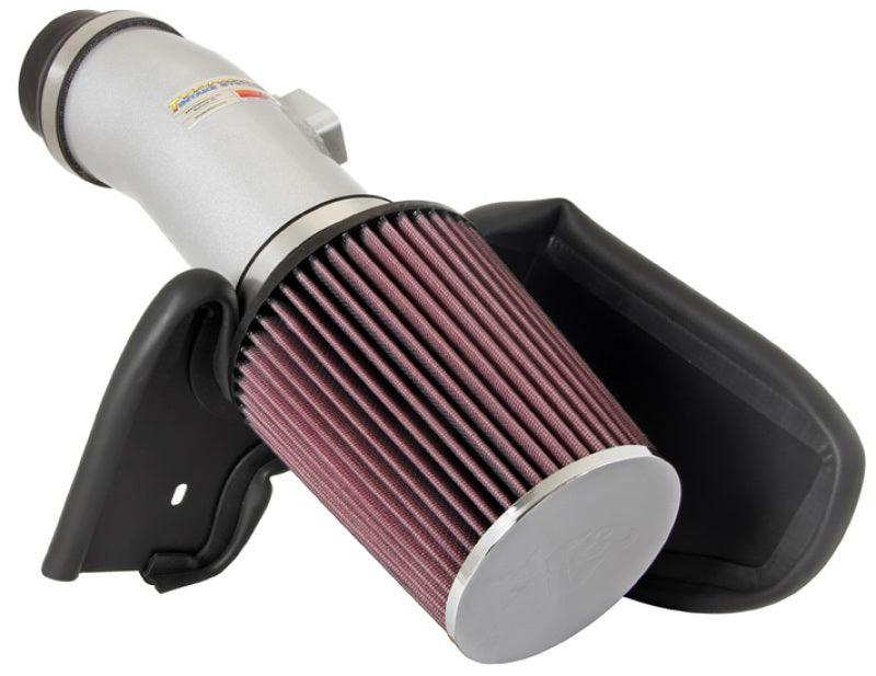 K&N 08 Honda Accord 3.5L-V6 Silver Typhoon Short Ram Intake - Rowdy Warehouse 