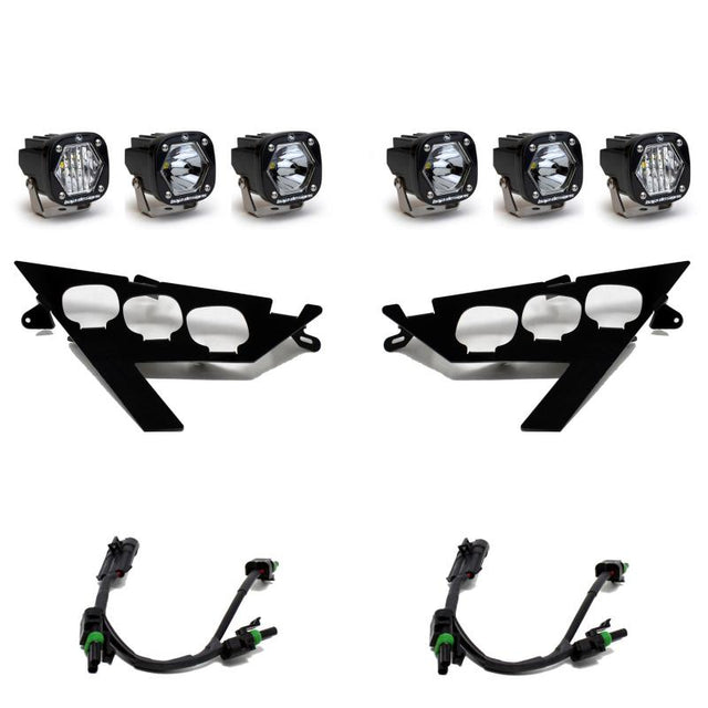 Baja Designs 2020+ RZR Pro XP Headlight Kit For Polaris RZR Pro XP Unlimited - Rowdy Warehouse 