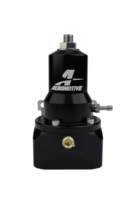 Aeromotive Regulator - 30-120 PSI - .313 Valve - 2x AN-10 Inlets / AN-10 Bypass - Rowdy Warehouse 