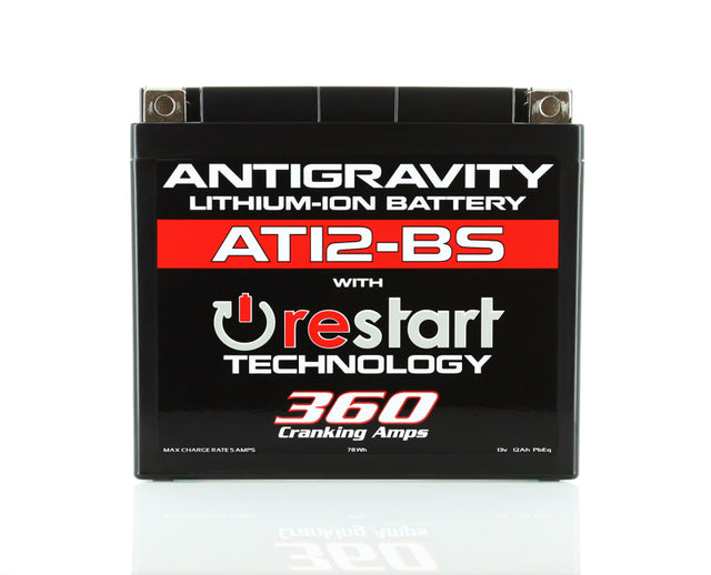 Antigravity YT12-BS Lithium Battery w/Re-Start - Rowdy Warehouse 