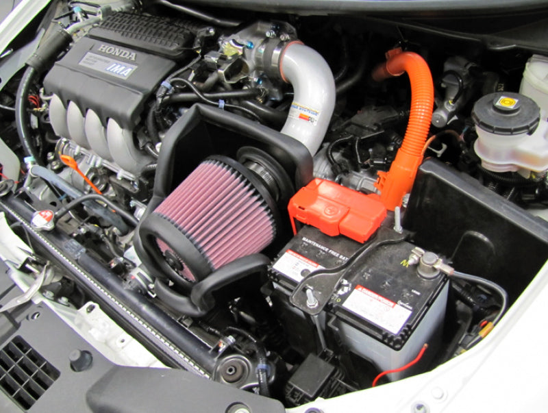 K&N 11 Honda CR-Z 1.5L L4 Silver Typhoon Short Ram Intake - Rowdy Warehouse 