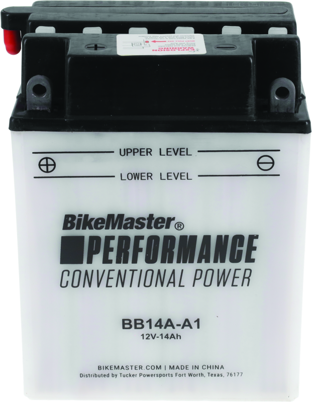 BikeMaster BB14A-A1 Battery - Rowdy Warehouse 