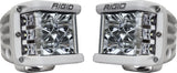 Rigid Industries D-SS - Flood - Set of 2 - White Housing