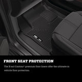 Husky Liners 2004-2006 Chevrolet Silverado 1500 Crew Cab Pickup X-act Contour Rear Floor Mat (Black)