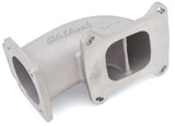 Edelbrock Low Profile Intake Elbow 90mm Throttle Body to Square-Bore Flange As-Cast Finish - Rowdy Warehouse 