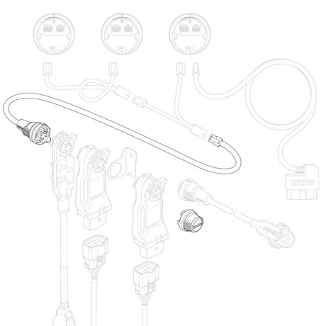 Banks Power iDash 1.8 DataMonster / Super Gauge B-Bus Starter Kit - Rowdy Warehouse 