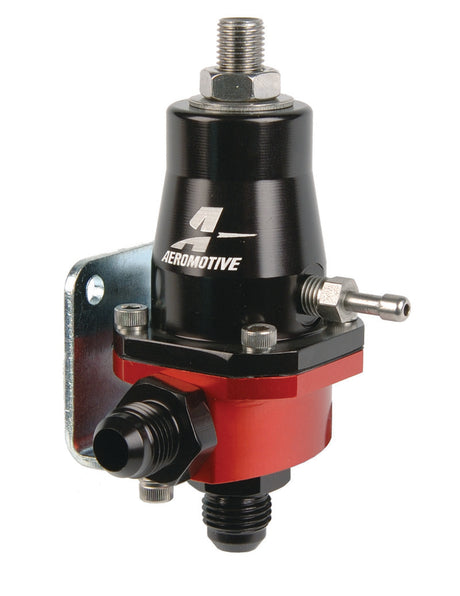 Aeromotive Compact Billet Adjustable EFI Regulator - (1) AN-6 Male Inlet and Return - Rowdy Warehouse 