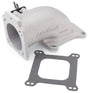 Edelbrock Low Profile Intake Elbow 90mm Throttle Body to Square-Bore Flange As-Cast Finish - Rowdy Warehouse 