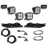 Baja Designs 17-20 Ford F-150 Raptor S2 SAE Pro Fog Pocket Kit - Clear - Rowdy Warehouse 